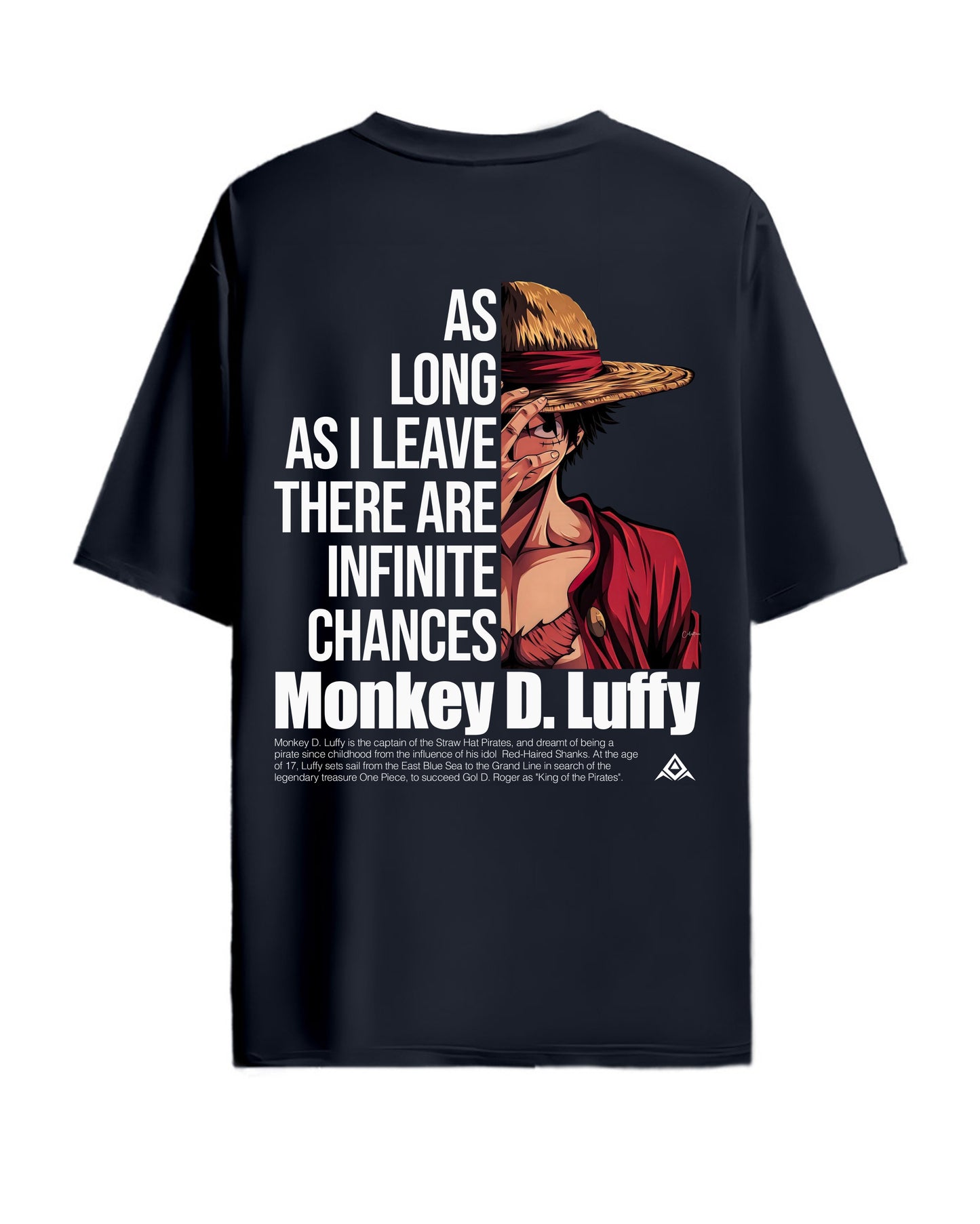 one piece printed Oversized T-Shirt - Hip Hop