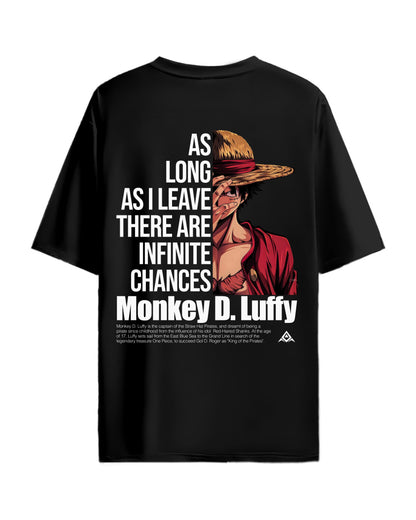 one piece printed Oversized T-Shirt - Hip Hop