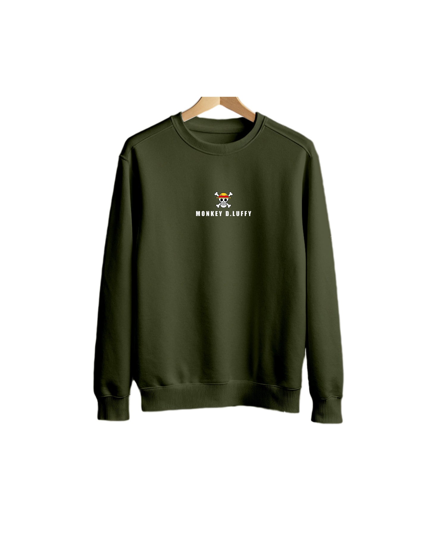 One Piece Printed Sweatshirt – Anime-Inspired Streetwear