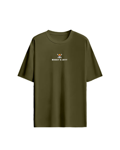 one piece printed Oversized T-Shirt - Hip Hop